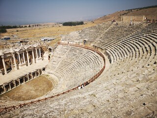 Hierapolis, römische Stadt in der Türkei - 649380545