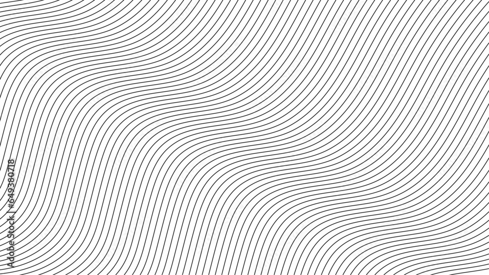 Wall mural technology abstract lines on white background. abstract white blend digital technology flowing wave 