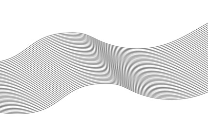 Technology abstract lines on white background.  Abstract white blend digital technology flowing wave lines background. Modern glowing moving lines design. Modern white moving lines design element.