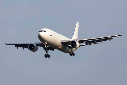Untitled cargo plane at airport. Aviation industry and aircraft. Air transport and flight travel. International transportation. Fly and flying. Creative photography.