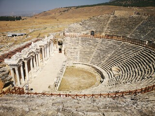Hierapolis, römische Stadt in der Türkei - 649382987