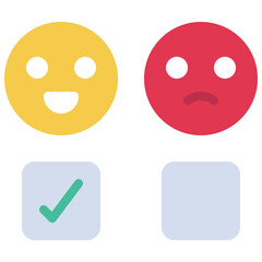 Correct Emoji Selection Icon
