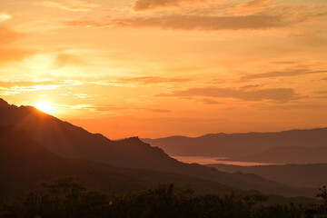 soirée en Corse