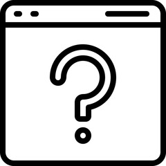 Question Mark Website Icon