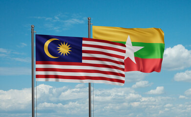 Myanmar Faso flag