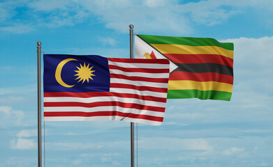 Zimbabwe and Malaysia flag