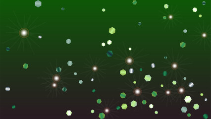 Realistic Background with Confetti of Glitter Particles. Sparkle Lights Texture. Celebration pattern. Light Spots. Star Dust. Explosion of Confetti. Design for Banner.