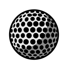 golf ball illustration