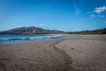 Fototapeta na wymiar Beach at Playa Grande, Costa Rica