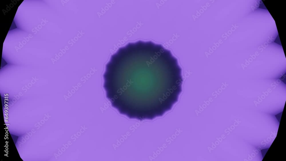 Poster animation with moving circles of color. design. pulsating circular waves of color act hypnotically. 