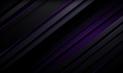 Obraz premium Abstract 3d modern background with black and purple color. 