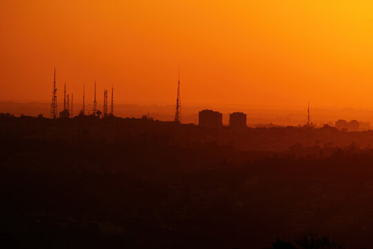 Sunset, Cityscape