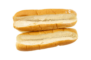 Sweet butter breads isolated on transparent background