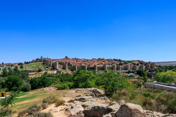 Muralla de Avila, España 