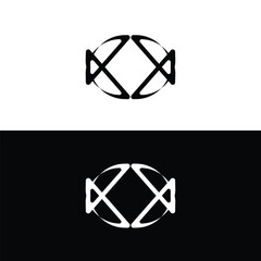 Circle vector logo template design