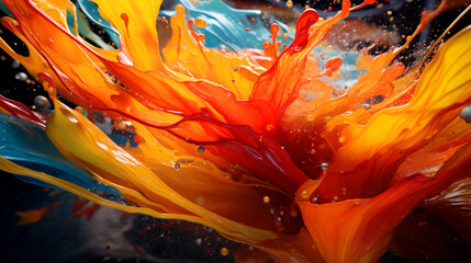 Paint splash. Abstract background art design