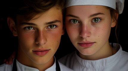 a French teenage aspiring chef and their crush experiment with exotic ingredients, their culinary curiosity mirroring the curiosity they hold for each other's hearts. 