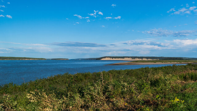 Mackenzie River Near Fort Simpson, Northwest Territories, Canada