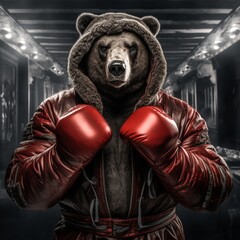 Bear boxer