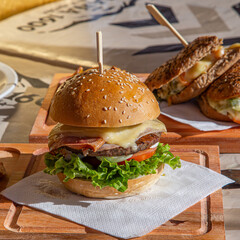 Hamburguesa completa