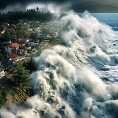 World Tsunami Awareness Day - obrazy, fototapety, plakaty