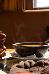 sopa caliente