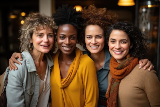 portrait of a group of confident female business executives