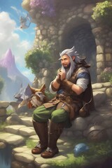 A Comedic Mishap in the Realm of RPG - Generative AI




