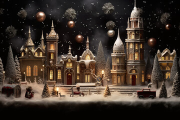 Obraz premium beautiful Christmas decoration