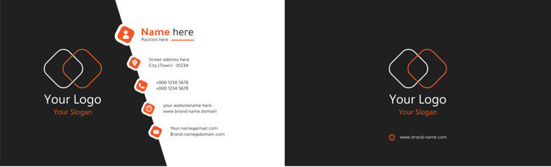 vector modern creative business card