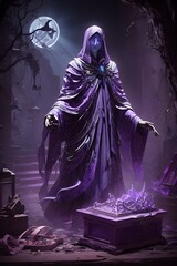 Energetic Apparition in Coffinwood - Generative AI




