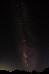 Obraz premium Milky Way, Organ Mountains, NM USA