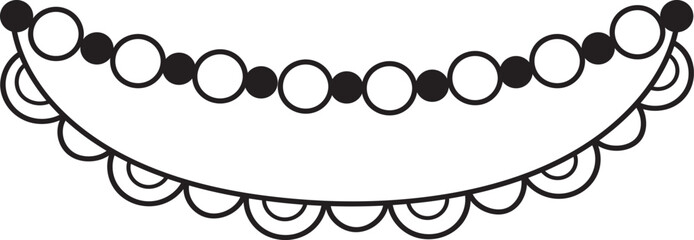 Garland Lined Doodle