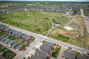 Aerial Majesty: Stonebridge, Saskatoon, Saskatchewan Expanse