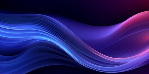 Iolite Crystal Creative Abstract Wavy Texture. Screen Wallpaper. Digiral Art. Abstract Bright Surface Liquid Horizontal Background. Ai Generated Vibrant Texture Pattern.