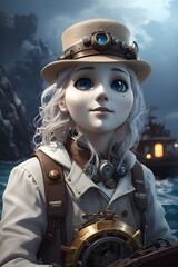 Playful Oceanic Ghost - Generative AI




