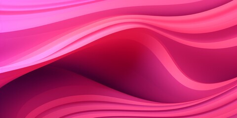 Pink Slime Creative Abstract Wavy Texture. Screen Wallpaper. Digiral Art. Abstract Bright Surface Liquid Horizontal Background. Ai Generated Vibrant Texture Pattern.