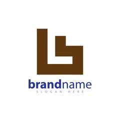 L B Logo vector template - 649490718