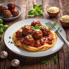 Delicious Spaghetti with Meatballs