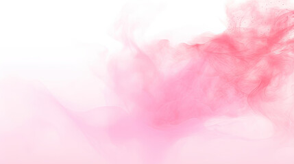 Fototapeta na wymiar pink dust smoke abstract particles