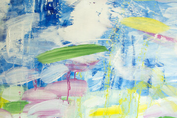 Detail of the Painting as a Background