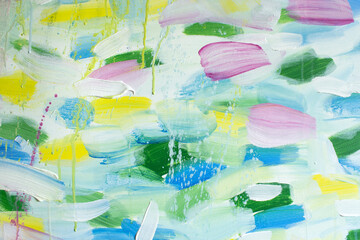 Detail of the Painting as a Background