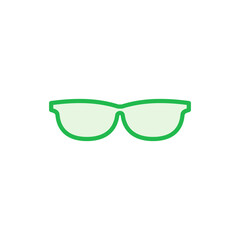 Glasses icon set. Glasses vector icon