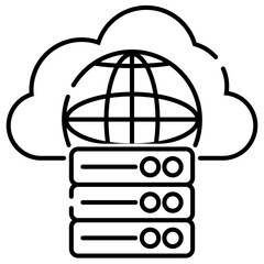 Web Hosting Icon