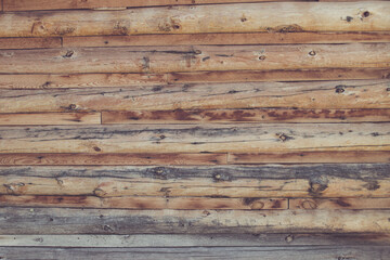 Naklejka premium wood, wooden, texture, wall, timber, board, brown, old, plank, pattern, material, surface, textured, hardwood, rough, natural, log, tree, design, floor, backdrop, panel, vintage, weathered, carpentry