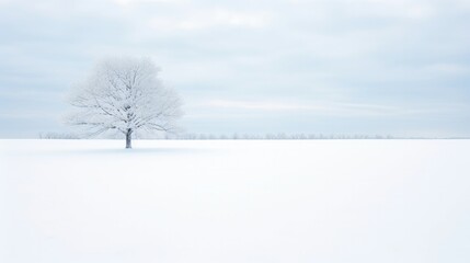 Pristine, untouched snow-covered field texture background, creating a serene, minimalist landscape in pure white. A calming choice for minimalist and winter-themed projects.