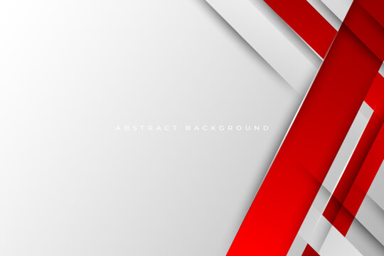 Red white modern abstract background design	