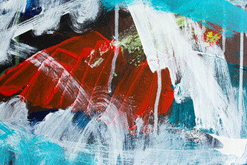 Detail of the Painting as a Background