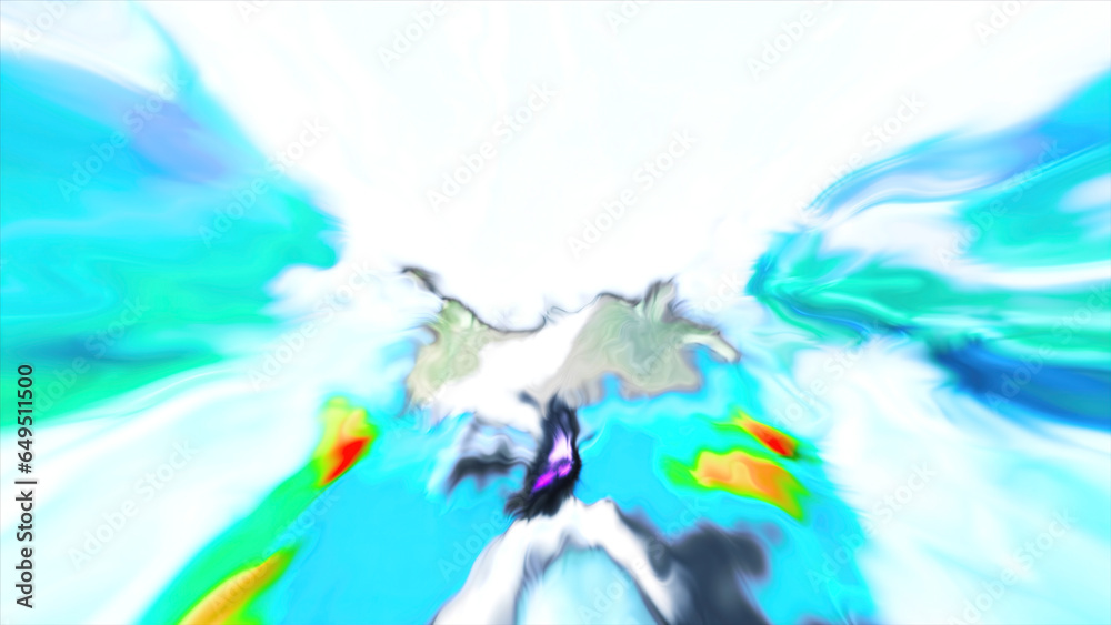Poster pulsating colorful flow of moving colors. motion. animated streams of colors in moving background. c