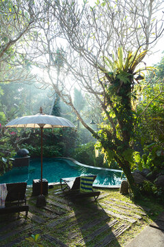 ヴィラのプール